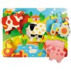 Bigjigs Toys Drevené vkladacie puzzle - Farma