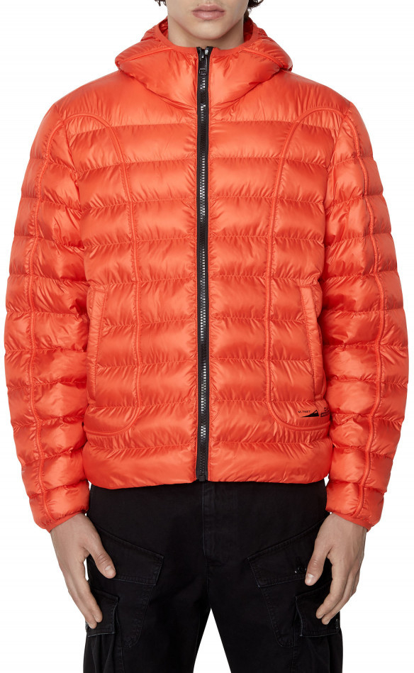 Diesel W-SCOTT-NW jacket oranžová