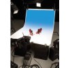 Colorama Colorgrad pozadie PVC 110x170cm White/Sky
