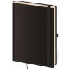 Helma 365 Bodkovaný zápisník Double Black A5 (L)
