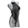 SCALA ŠNĚROVANÉ BODY EROTICKÝ ODĚV NA SEX S KRYTÝM ZIPEM V ROZKROKU - 78364437