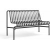 HAY Palissade Dining Bench without Armrest anthracite