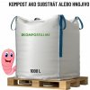 slovenský výrobok Záhradný kompost ako substrát alebo hnojivo Množstvo: 1m3 BIGBAG - LEN 0,22€/L AJ S DOPRAVOU -