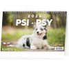 Stolový kalendár Psi – Psy CZ/SK 2026