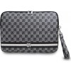 DKNY PU Leather Checkered Pattern and Stripe Obal na Notebook 13/14