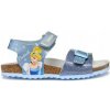 Geox detské sandále z ekologickej kože, modré veľkosť 32