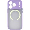 MagSafe silikónový kryt pre iPhone 17 Pro - Fialový