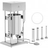 Plnička klobás - 20 l - elektrická - vrátane 4 plniace rúrky - Royal Catering RCSS-020E