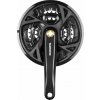 Shimano Stred Acera M371 175mm 48/36/26z. 9-k. čierny s krytom na štvorhran