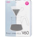 Alternatívna príprava kávy Hario Dripper V60-02 Plastic Clear