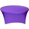 TENTino Elastický obrus STANDARD na okrúhly stôl 122 cm Farba obrusu: FIALOVÁ / VIOLET