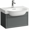 Laufen The New Classic skrinka 57.7x31.6x34.4 cm závesná kúpeľňová skrinka pod umývadlo sivá H4060310856271