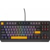 Genesis herní klávesnice THOR 230/TKL/RGB/Outemu Red/Drátová USB/US layout/Anchor Negative Šedá