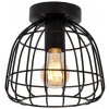 LUCIDE 00129/01/30 FILOX stropné svietidlo D200mm 1xE27 čierna