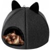 Búdka pre mačku KITTY HEAD R1 čierna