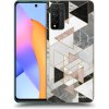 Picasee silikónový čierny obal pre Honor 10X Lite - Light geometry