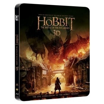 Hobit: Bitka piatich armád - 3D - Steelbook BD