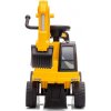 Dětské odrážedlo bagr se zvukem CAT Excavator Milly Mally žlutý