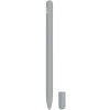 AppleKing 3v1 silikónový obal s dvoma krytmi hrotu pre Apple Pencil 2. generácie / Pro - sivý - možnosť vrátiť tovar ZADARMO do 30tich dní
