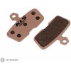 Kellys KLS D 19S brzdové platničky, metalické