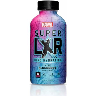 Arizona x Marvel Super LXR Hero Hydration Açaí Blueberry 473 ml