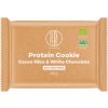 BrainMax Pure Protein Cookie, Kakaové bôby & Biela čokoláda, BIO, 60 g Proteinová sušenka s kakaovými boby a bílou čokoládou / *CZ-BIO-001 certifikát