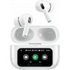 AppleMix Slúchadlá WIWU TWS T22 - s ANC a dotykovým displejom - biele