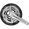 Kľučky Shimano Alivio FC-T4060 3x9 44/32/22z 175mm strieborné original balenie