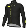 ALÉ Cyklistický dres s dlhým rukávom zimný - PR-E FOLLOW ME - čierna 4XL