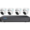 Reolink NVS8-8MD4 set videorekordér a 4ks IP kamera P334, 8x PoE, včetně 2TB HDD ( max. 2x 6TB ), VGA, HDMI, IP kamery 8