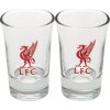 Liverpool FC Panáky Liverpool FC, sklenené, sada 2ks, 50 ml