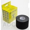 Kine-MAX Super-Pro Cotton Kinesiology Tape čierna tejpovacia páska 5cm x 5m, 1 ks