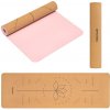 Spokey SAVASANA LOTOS Korková jóga podložka, 183 x 61 x 0,4 cm (5905339459398)