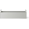 Ferm Living Stojan na kvety Plant Box, malý – svetlošedý