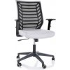 SIGNAL Kancelárska stolička Q-320R šedá / čierna