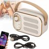 PRENOSNÉ RETRO FM kuchynské rádio BluetootH USB SD MP3 AUX RETRO rádio