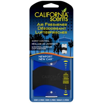 California Scents Paper Air Freshener - Newport New Car