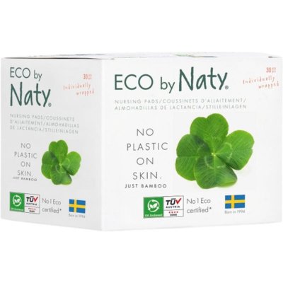 ECO by Naty Nursing Pads jednorazové vložky do podprsenky 30 ks