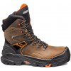 BASE FORTREX T-REX TOP/T-WALL TOP S3 B1610 / Bezpečnostná členková obuv S3 - hnedá/oranžová 38