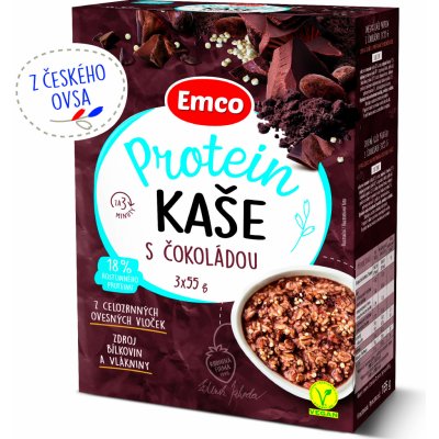 Emco Kaša proteínová s čokoládou 55 g