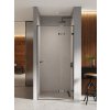 New Trendy Eventa Black Chrome sprchové dvere 90 cm výklopné čierna lesklá/priehľadné sklo EXK-6130
