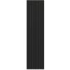Denpanels Akustický panel FOILED Čierny, čierna plsť 240 x 60 x 2 cm
