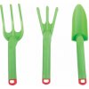 Bigjigs Toys zahradní set nářadí zelený 3 ks