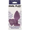 Booty Sweethearts análny kolík so srdiečkom Tajný vstup fialový