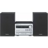 Panasonic SC-PM250EC-S strieborná / mikrosystém / 20 W / CD-R amp; RW / MP3 / FM / BT / USB (SC-PM250EC-S)