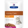 Hill's Diet k/d Kidney Care Beef kapsička pre mačky 12 x 85 g