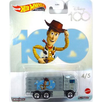 WOODY Mattel Hot Wheels Premium Disney 100 let HIWAY HAULER™