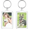 Prívesok na kľúče Transparentná s vlastnou fotografiou 2 Vzor 3