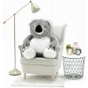 Veľká Plyšová Koala TimiToy 100cm bielo sivá