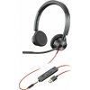 Sluchátka Poly POLY Blackwire 3320 Headset Kabelová sluchátka Kancelář/Call Center USB Type-C černá